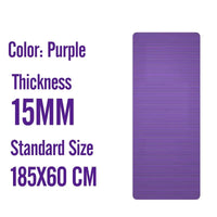 185X60X1.5CM Purple